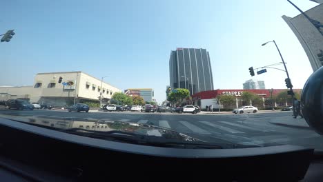 driving-pov-through-hollywood-california