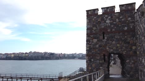 Southern-Fortress-Wall-and-Tower-in-the-authentic-Sozopol-located-in-Black-sea-coast