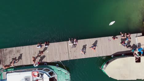 Drone-Reveal-of-Jetty-in-Krka-National-Park