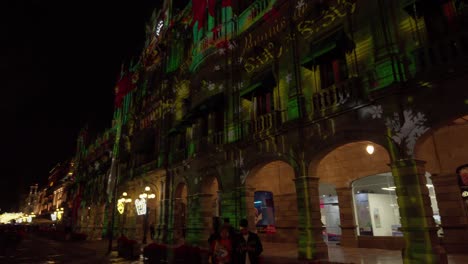 projection-on-the-walls-of-the-municipal-building-in-Puebla-Mexico