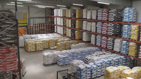 Warehouse-With-Shelves-Full-Of-Wheat