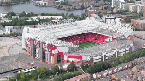 Estadio-De-Fútbol-De-Old-Trafford,-Sede-Del-Manchester-United-En-Inglaterra,-Reino-Unido.