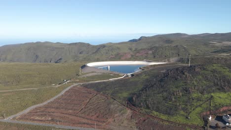 -Aerial-view-of-the-Paul-da-Serra-water-reservoir-built-to-harvest-the-rainwater