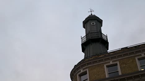 Blick-Auf-Die-Dachterrasse-Des-Grays-Inn-Road,-London,-Vereinigtes-Königreich