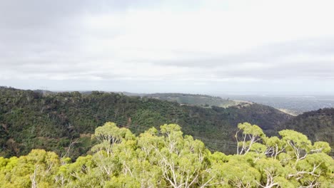 View-of-Rolling-Hills-and-City-in-Background-with-plenty-of-trees-and-bush