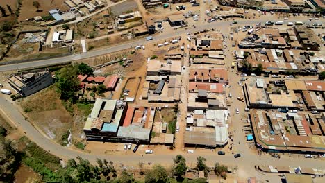 Luftaufnahme-Des-Ländlichen-Kenia---Loitokitok-Vororte-Von-Nairobi,-Kenia