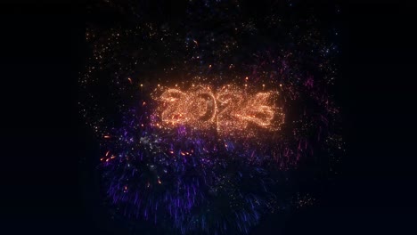 Happy-New-Year-written-with-fireworks-in-4K
