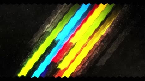 Abstrakte-Welle-Raumanimation-Zeitraffer-Hintergrund-Bewegung-Bunt-Cartoon-Effekt-Illustration-Intro-Farben-Filmmaterial-Rendergrafik-Für-Videobearbeitung-Stil-Design-Textur-Kunst-Kreativ