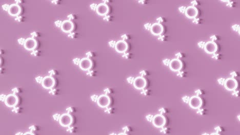 Geschlecht-Männliches-Und-Weibliches-Logo-In-3D-Rendering-Animation-Endlosschleife