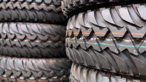 Stack-of-vehicle-tires