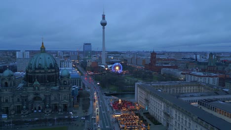 Berlín-Invierno-Ciudad-Dom-Navidad-Mercado