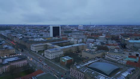 Berlín-Invierno-Ciudad-Catedral-Torre-De-Televisión-Mercado-De-Navidad