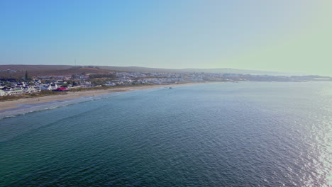 Panoramic-aerial-view-over-ocean-of-whitewashed-Paternoster-houses-on-West-Coast