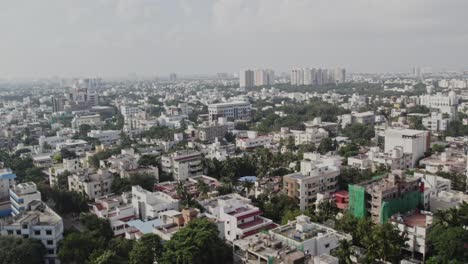Aerial-video-of-south-Indian-city-Chennai