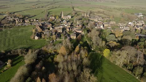 Ashley-UK-Village-Northamptonshire-Autumn-Aerial-Landscape-Countryside