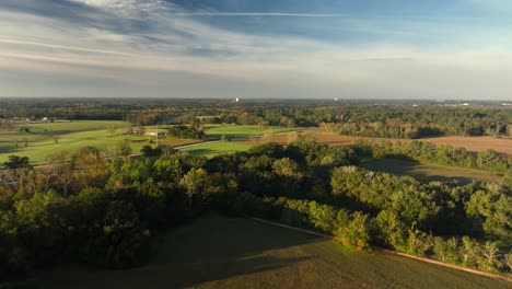 Aerial-view-of-Alabama-farmlands-in-the-morning