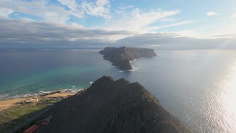 Ocean-view-over-the-cliffs-of-Porto-Santo-on-a-sunny-day