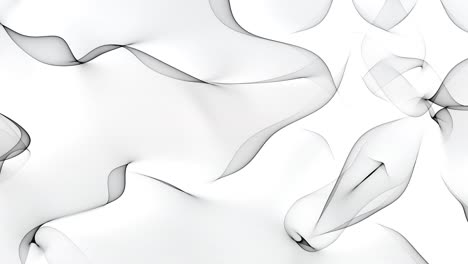 Abstract-Motion-Graphic-Animation-Background-of-Black-and-White-Swirling-Lines