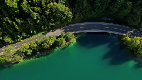 Experience-the-thrill-of-soaring-above-Austria's-forests-and-lakes-with-drone-footage-in-all-its-glory