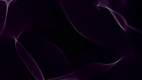Animation-of-slow-moving-purple-rays-on-black-background