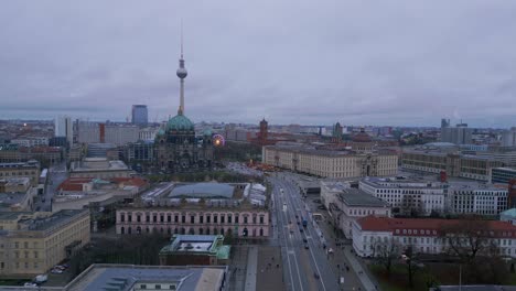 Berlín-Torre-De-Televisión-Invierno-Mercado-De-Navidad-Alemania