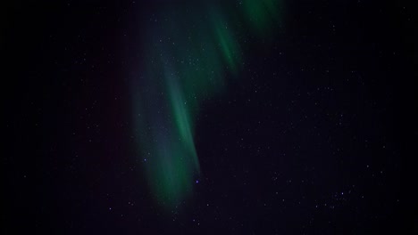 Aurora-Boreal-Vía-Láctea-Auroras-Boreales-Horizonte-Colorido-Oscuro,-Galaxia-En-La-Noche