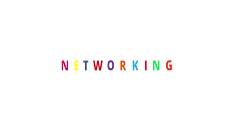 Networking-colorful-Jumping-Text-effect-with-Social-Networks-icons---Text-Animation-on-white-background
