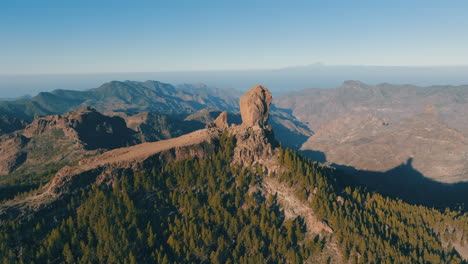 Elevating-Perspectives:-Drone-Footage-of-the-Iconic-Roque-Nublo-in-Gran-Canaria's-Natural-Park
