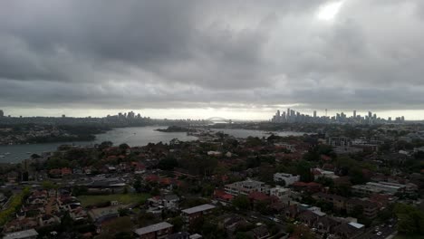 Overcast-Skyline-View-from-Suburban-Vantage:-A-Panorama-of-Urban-Meets-Residential