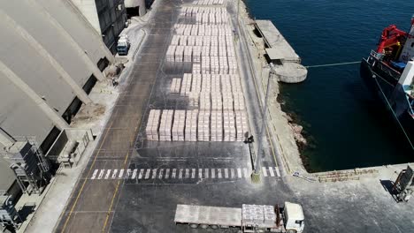 Large-Cement-Factory-Near-Sea-Aerial-View