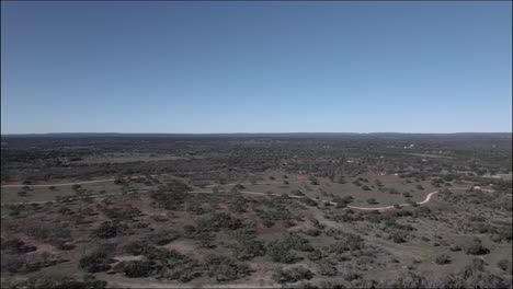 Luftaufnahme-über-Einer-Ländlichen-Szene-Im-Texanischen-Hügelland