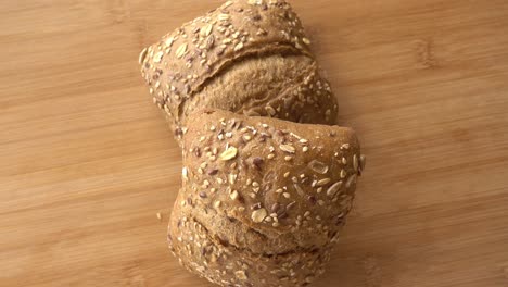 Textur-Von-Brot-Mit-Getreide