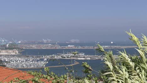 Blick-Auf-Den-Hafen-Von-San-Pedro,-Kalifornien
