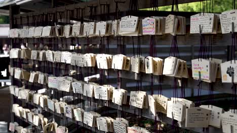 Rows-Of-Wooden-Ema-Prayer-Cards-At-Meiji-Jingu-Shrine
