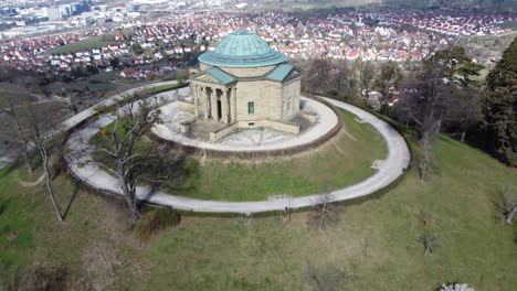Luftaufnahme-Des-Mausoleums-Von-König-Wilhelm-I