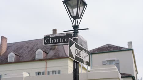 View-of-street-sign-in-the-French-Quarters-of-New-Orleans