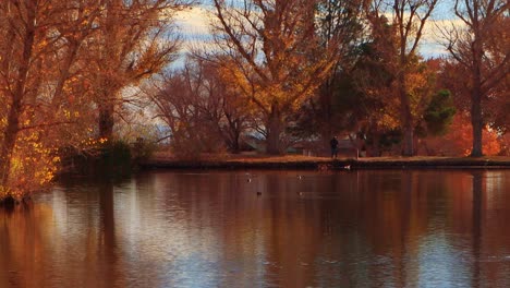 -Late-Autumn-Fishing-in-Nevada-wetlands-in-wide-panorama