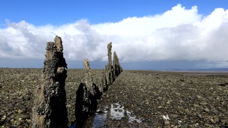 Morecambe-Bay-Groyne-with-clouds-and-sky