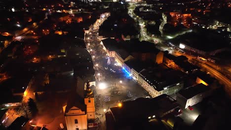 The-city-of-Svitavy-with-Christmas-decorations-from-a-bird's-eye-view
