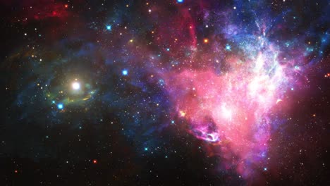Una-Nebulosa-Brillantemente-Brillante-En-El-Universo-4k