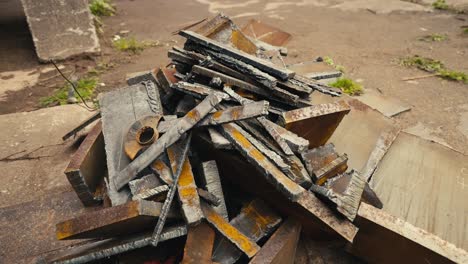 closeup-shot-of-a-pile-of-rusted-scrap-metal