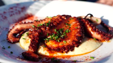 delicious-dish-of-grilled-octopus-on-mashed-potatoes