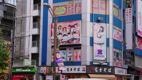 Slow-motion-Pan-to-the-right-over-Otaku-Culture-in-central-Akihabara