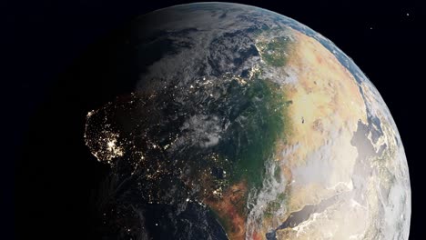 Erde-Aus-Dem-Weltraum-Mit-Afrika-Und-Europa-Bei-Nacht-Vertikal