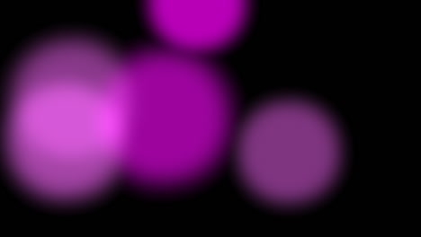 Slow-moving-blurred-circles-changing-colour