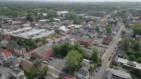 Drone-Soars-Over-Downtown-Leesburg-Virginia