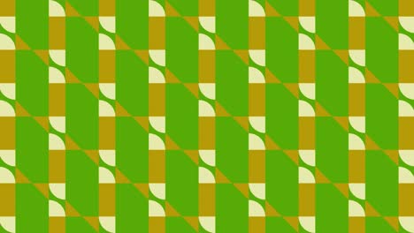 2D-tile-colourful-animation-geometric-pattern-visual-effect-motion-graphics-retro-illusion-shapes-symmetry-graphics-background-green-brown-yellow