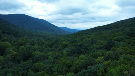 Stunning-stunning-spring-time-drone-footage-deep-in-the-Appalachian-mountains
