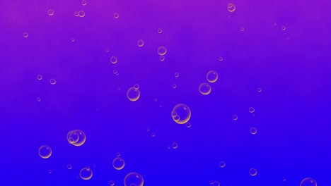 Burbuja-Líquido-3d-Animación-Subiendo-A-Través-Del-Océano-Agua-Gráficos-En-Movimiento-Fondo-Bebida-Refresco-Efecto-Visual-Jabón-Partículas-Arte-Digital-Petróleo-Púrpura-Azul