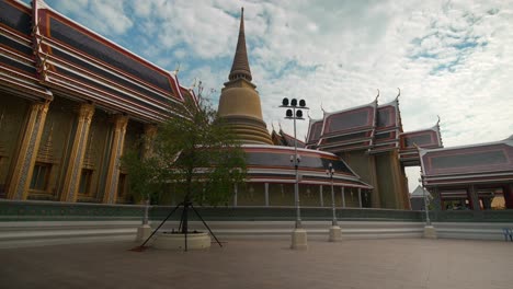 Templo-Wat-Ratchabophit-En-Bangkok,-Tailandia